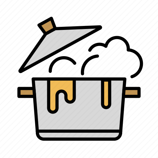 Cook, cooking, pot, food, gastronomy, kitchen, restaurant icon - Download on Iconfinder