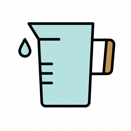 Cup, kitchen, measure, measuring, cooking, gastronomy, hot icon - Download on Iconfinder