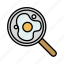 egg, food, fried, pan, cooking, kitchen, restaurant 
