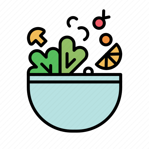 Fresh, salad, vegetables, cooking, food, fruit, healthy icon - Download on Iconfinder