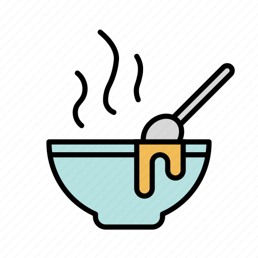 Food, soup, spoon, cooking, gastronomy, kitchen, restaurant icon - Download on Iconfinder