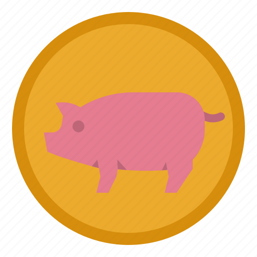Pork, pig, animals, farming, animal icon - Download on Iconfinder
