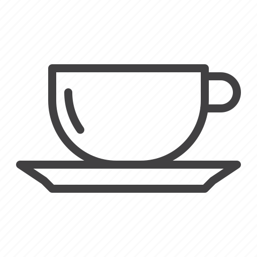 Cup, tea, coffee, saucer icon - Download on Iconfinder