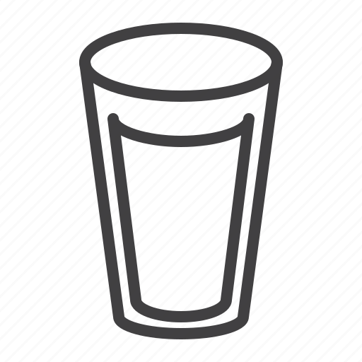 Milk, glass, water, drink icon - Download on Iconfinder