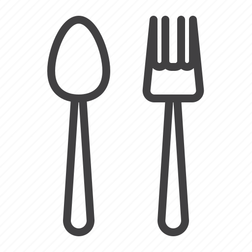 Spoon, fork, cutlery icon - Download on Iconfinder