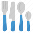 cutlery, food, fork, knife, restaurant, spoon, utensils