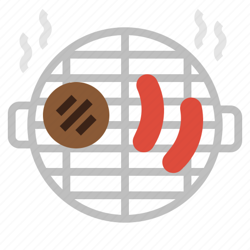 Burger, cook, grill, party, sausage icon - Download on Iconfinder