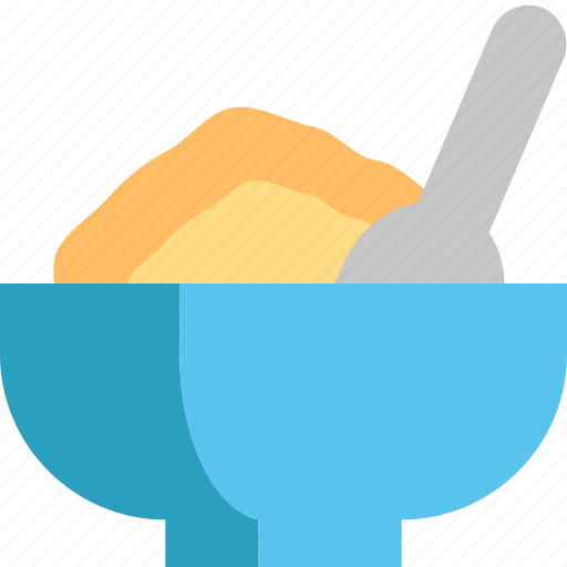 Mix, bowl, cooking, food, kitchen, meal, spoon icon - Download on Iconfinder