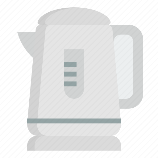 Hot, kettle, kitchen, steam, water icon - Download on Iconfinder