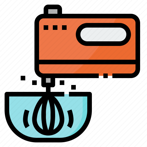 Cooking, electric, food, hand, mixer icon - Download on Iconfinder