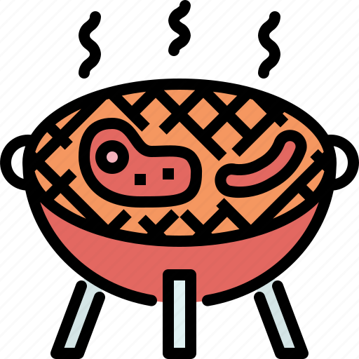 Barbecue, bbq, camping, cooking, food, grill, utensil icon - Download on Iconfinder