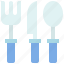 cutlery, food, fork, kitchen, knife, spoon, utensil 