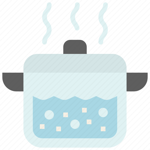 Boiling, cooking, food, gastronomy, kitchen, pot, utensil icon - Download on Iconfinder