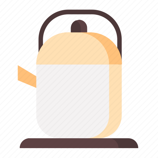 Cooking, drink, hot, kettle, kitchen, tea, teapot icon - Download on Iconfinder