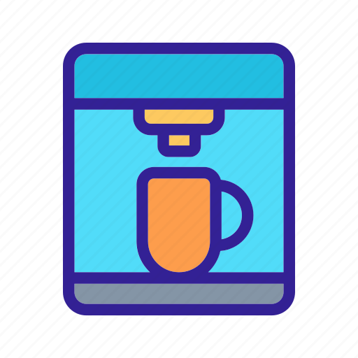 Coffee, cooking, equipment, kitchen, machine icon - Download on Iconfinder