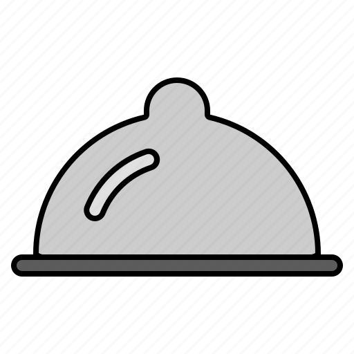 Cloche, dish, food, kitchen, restaurant, tray icon - Download on Iconfinder