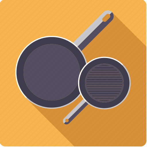 Cooking, frying, household, kitchen, pans, pots, utensil icon - Download on Iconfinder