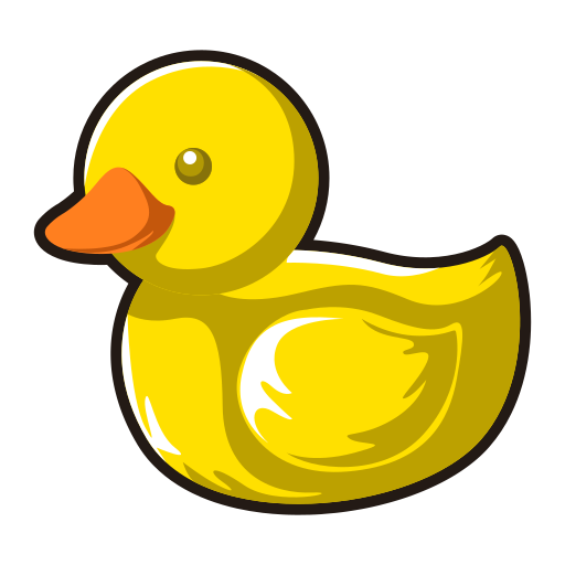 Game, duck, rich, animal, yellow, toy, treasure icon - Free download