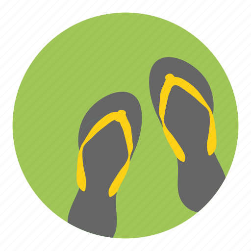 Accessory, casual, fashion, flipflops, slippers, holiday, wear icon - Download on Iconfinder