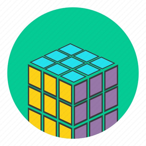 Cube, game, puzzle, rubiks, challenge, play, strategy icon - Download on Iconfinder