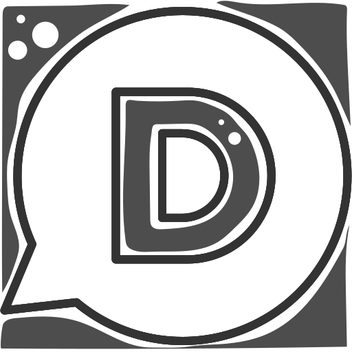 Disqus, logo, social networks icon - Free download