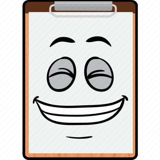 Clipboard, copy, emoji, paste, smiley icon - Download on Iconfinder
