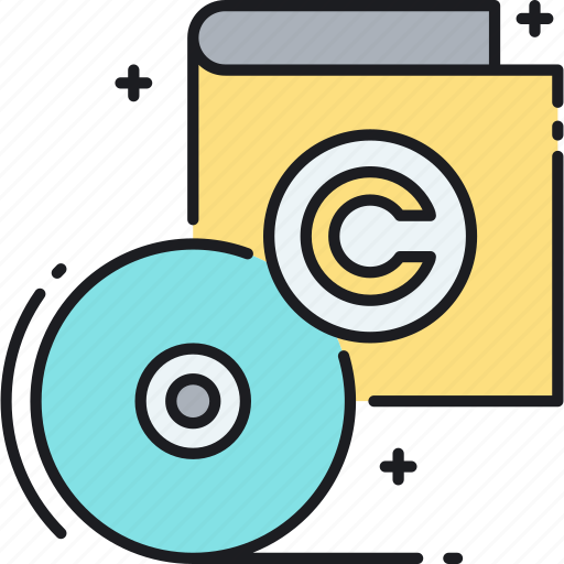 Cd, copyright, software, software copyright icon - Download on Iconfinder