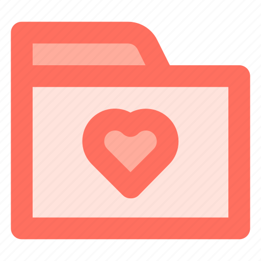 Data, document, folder, like, love icon - Download on Iconfinder