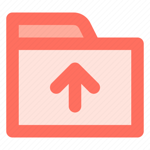 Arrow, data, document, folder, up icon - Download on Iconfinder