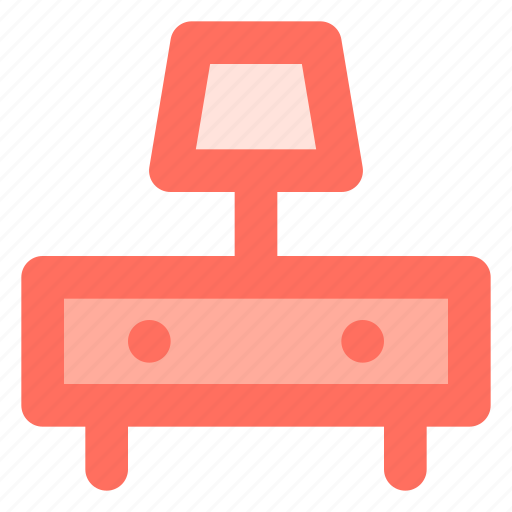 Bedside, furniture, interior, table icon - Download on Iconfinder
