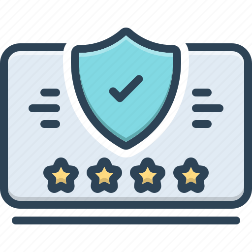 Excellence, transcendence, review, best rating, feedback, high quality, security icon - Download on Iconfinder
