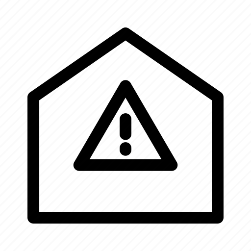 House, danger, home, protection, security, dangerous icon - Download on Iconfinder