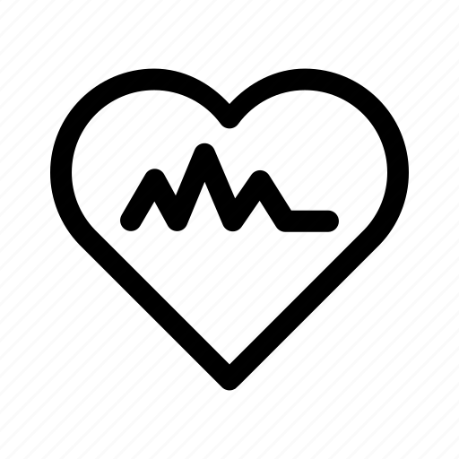 Heart, love, heartbeat, life icon - Download on Iconfinder