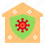 coronavirus, covid, covid19, house, protect, shield, virus 