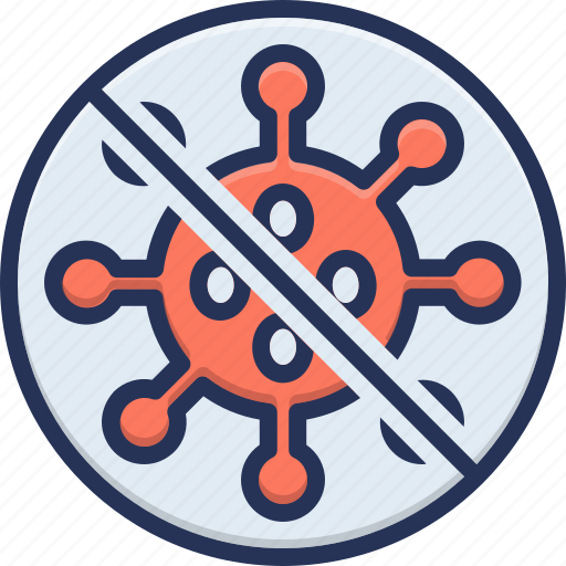 Anitivirus, becteria, color, control, corona, covid icon - Download on Iconfinder