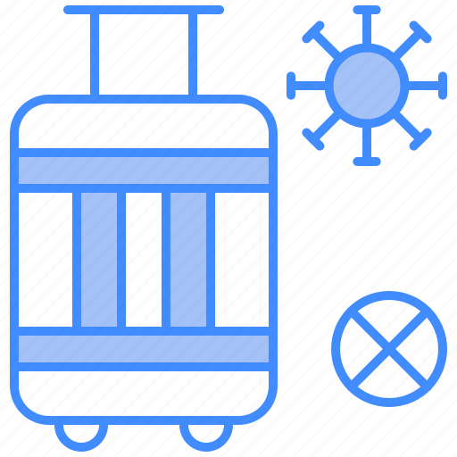 Banned, luggage, suitcase, travel icon - Download on Iconfinder