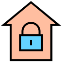 corona, coronavirus, house, lock, security, virus