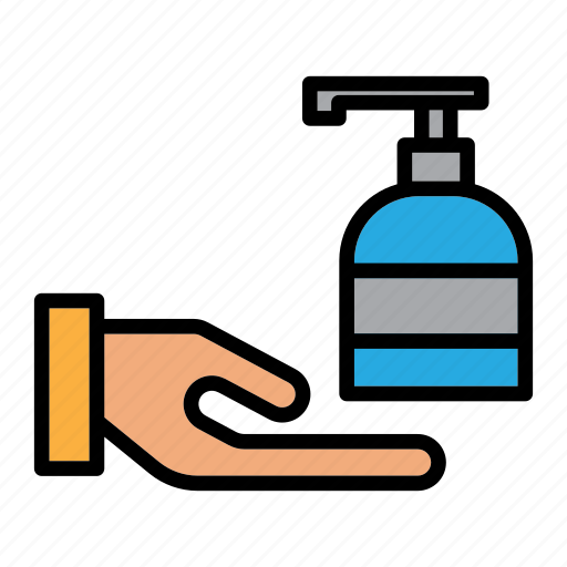 Hand, medical, healthcare, soap, hygyenic, health, sanitizer icon - Download on Iconfinder