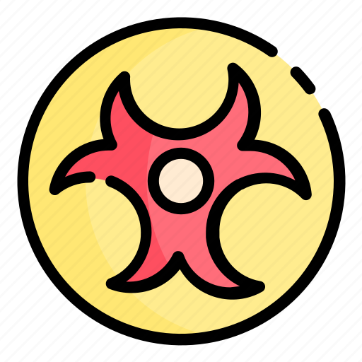 Corona virus, danger, lungs, virus, warning icon - Download on Iconfinder