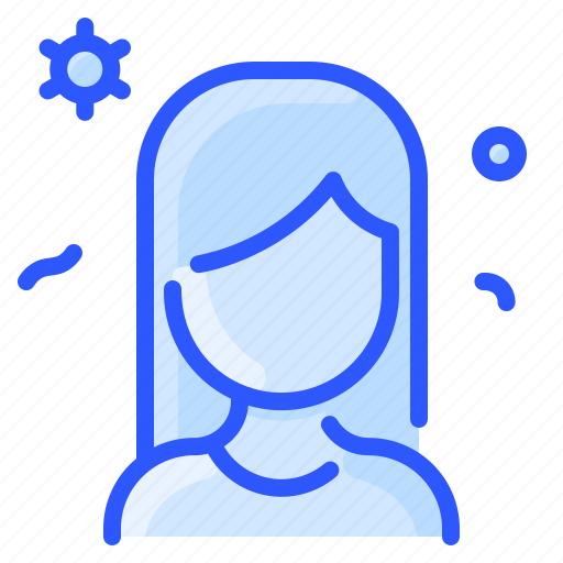 Bacteria, people, virus, woman icon - Download on Iconfinder