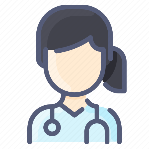 Doctor, job, medical, people, woman icon - Download on Iconfinder