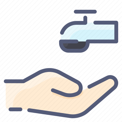 Clean, faucet, hand, hygiene, wash icon - Download on Iconfinder