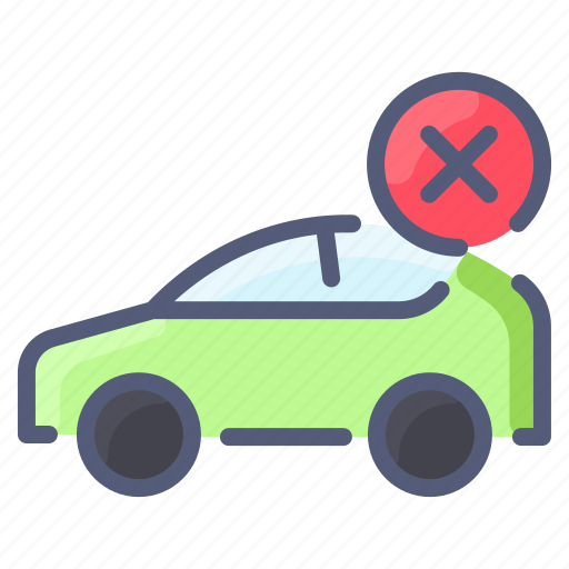 Car, coronavirus, prohibited, travel icon - Download on Iconfinder
