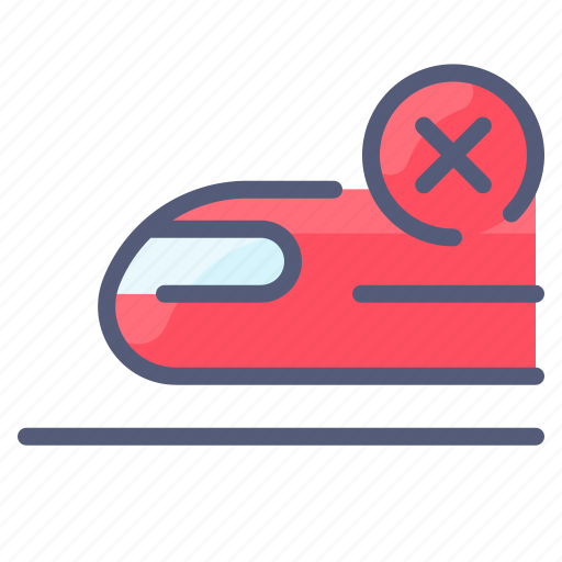 Coronavirus, prohibited, train, travel icon - Download on Iconfinder