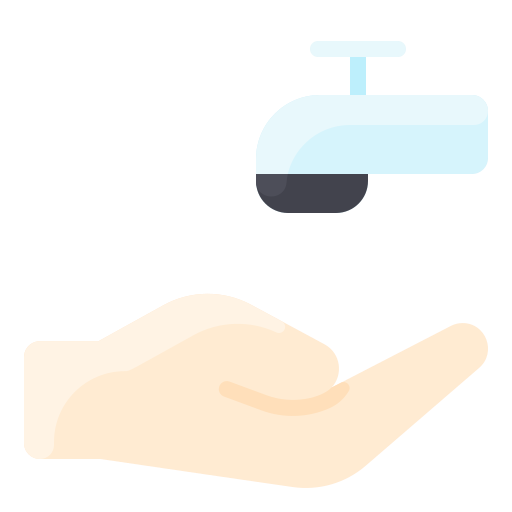 Clean, faucet, hand, hygiene, wash icon - Free download
