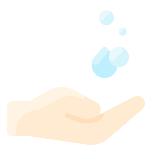 Hand, hygiene, soap, wash, water icon - Free download