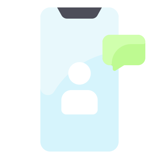 Call, chat, people, smartphone, video icon - Free download