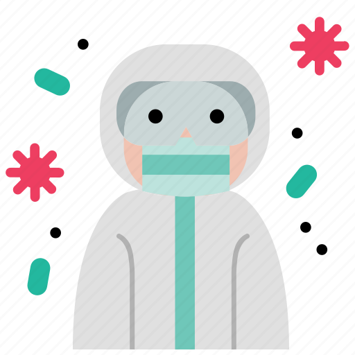Coronavirus, covid19, ppe, protection, secure, suit, virus icon - Download on Iconfinder