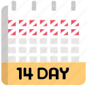 14days, calendar, coronavirus, covid19, days, quarantine, work from home