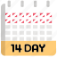 14days, calendar, coronavirus, covid19, days, quarantine, work from home 